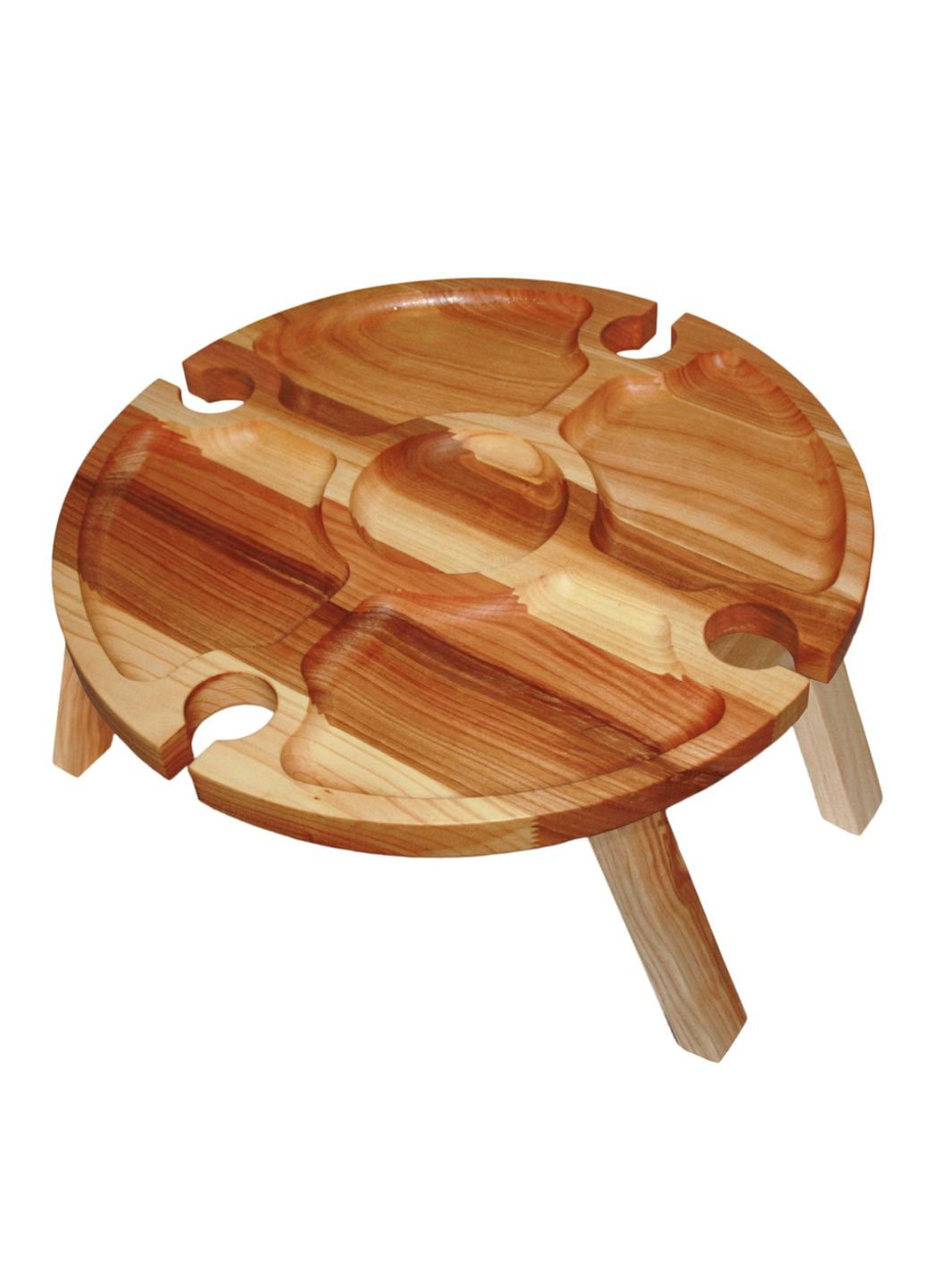 Піднос винний столик підставка MZ-674926 33 см Mazhura (253868786)