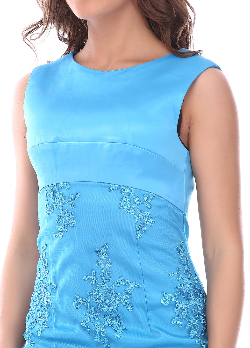 Блакитна кежуал сукня Ut