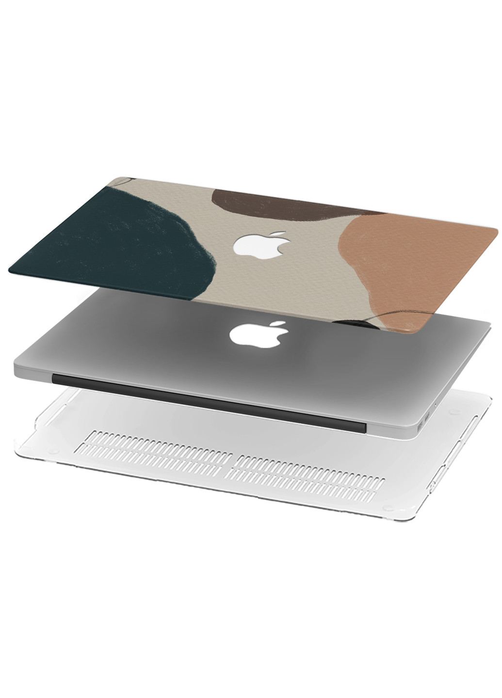 Чохол пластиковий для Apple MacBook 12 A1534 / A1931 Акварельні фарби (Watercolor paints) (3365-2356) MobiPrint (218861773)