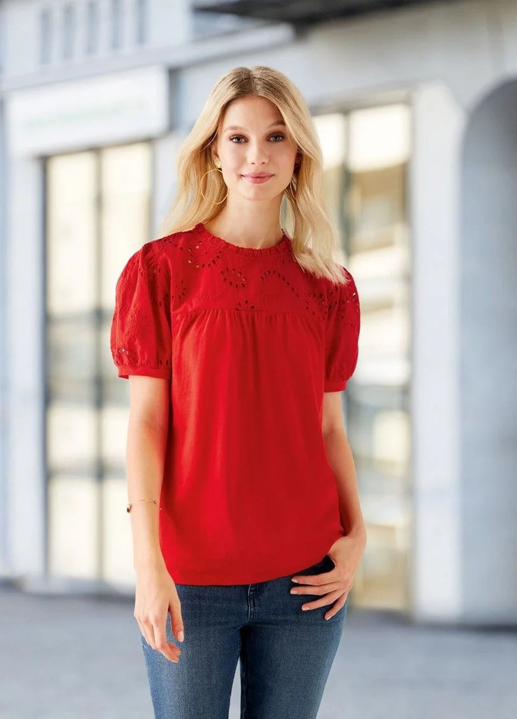 Червона блуза Esmara