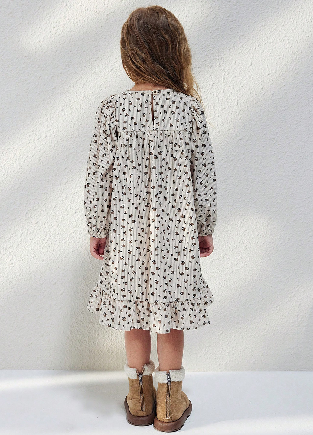 Светло-бежевое платье SHEIN (346790324)