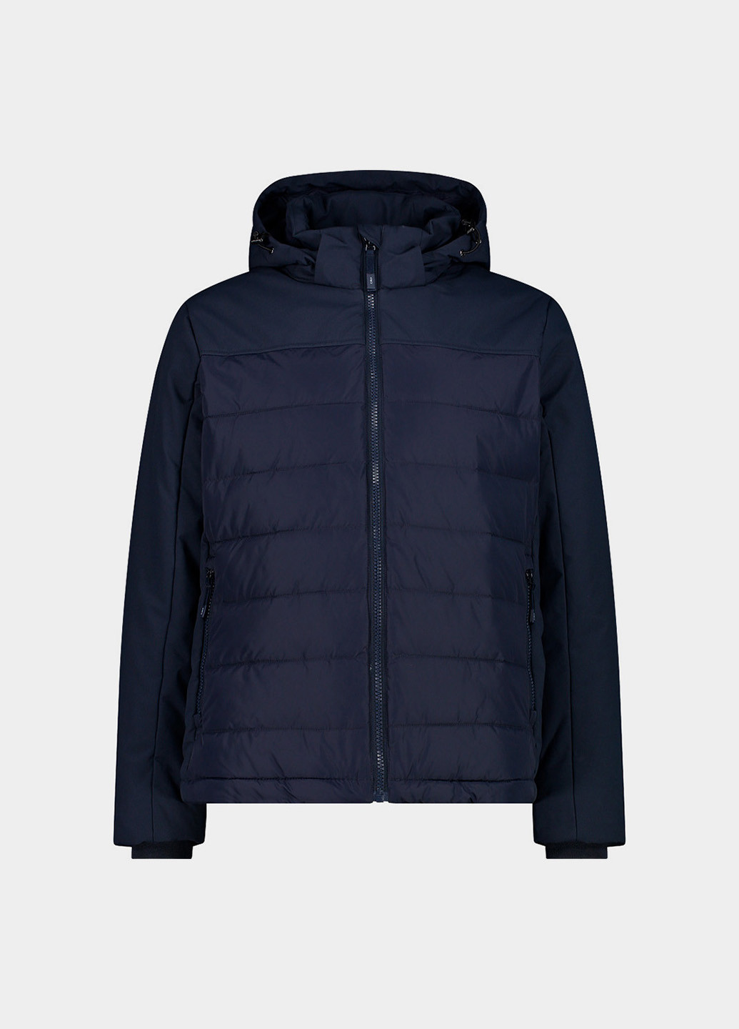 Темно-синя зимня куртка CMP JACKET ZIP HOOD TWILL