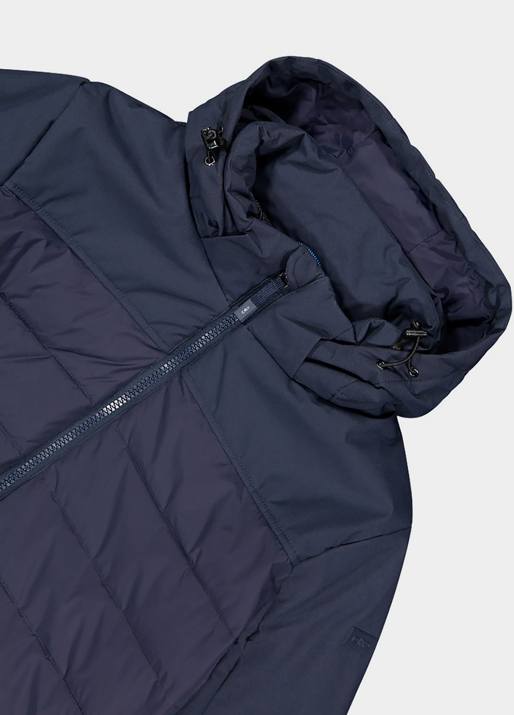Темно-синя зимня куртка CMP JACKET ZIP HOOD TWILL