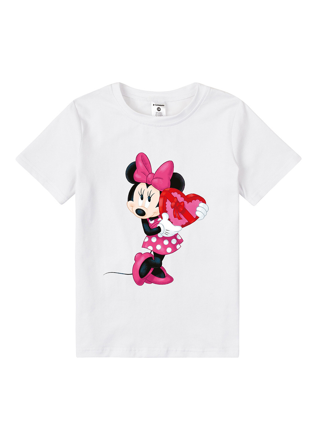 Біла демісезонна футболка Garnamama