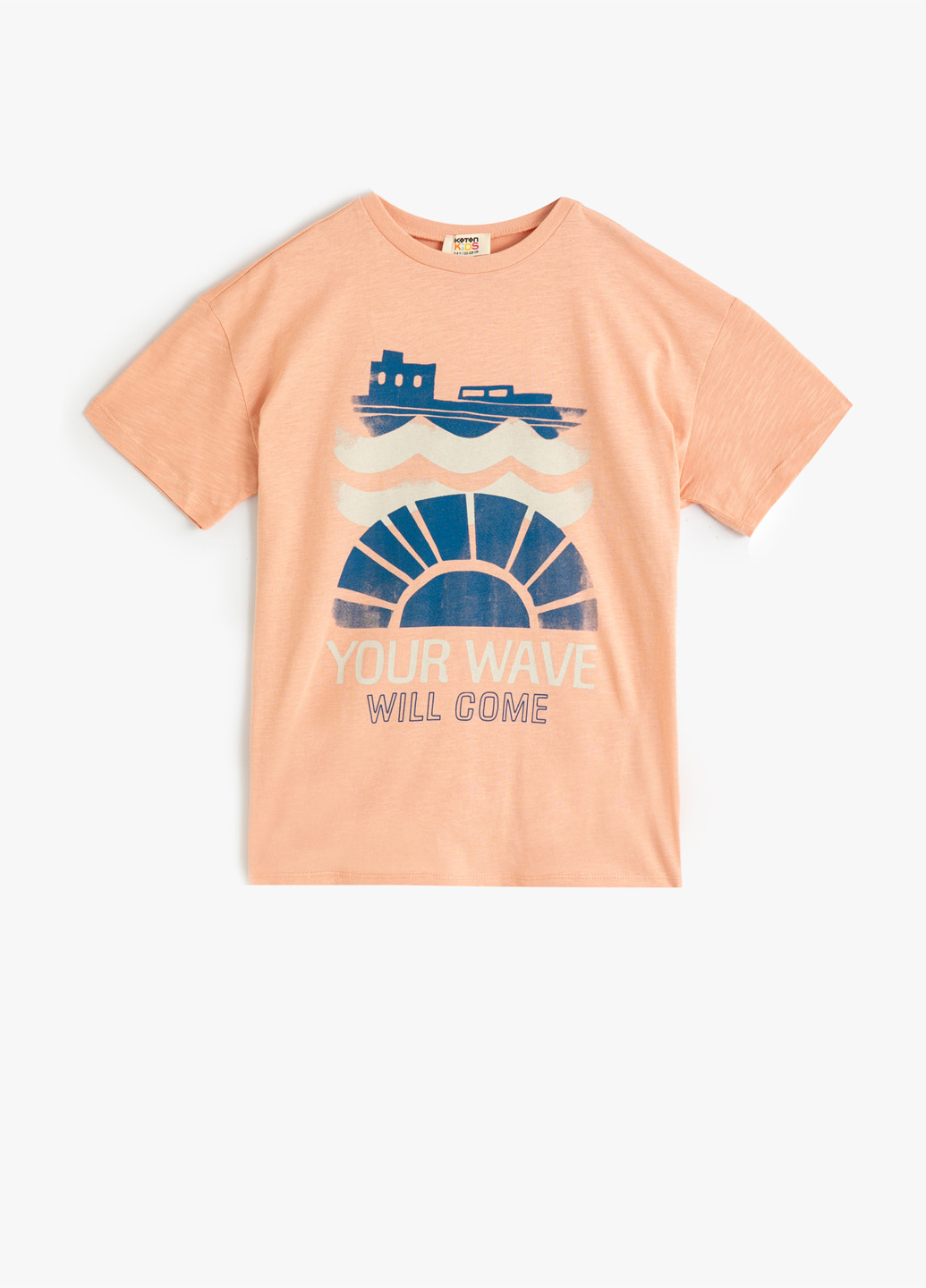 Помаранчева літня футболка KOTON