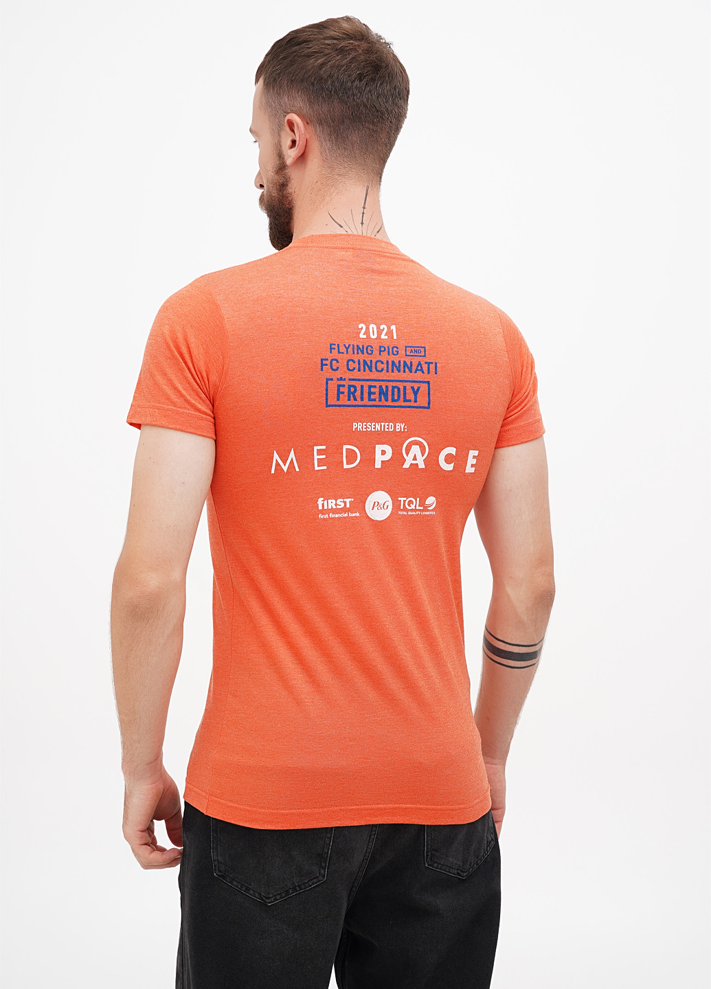 Помаранчева футболка Tultex