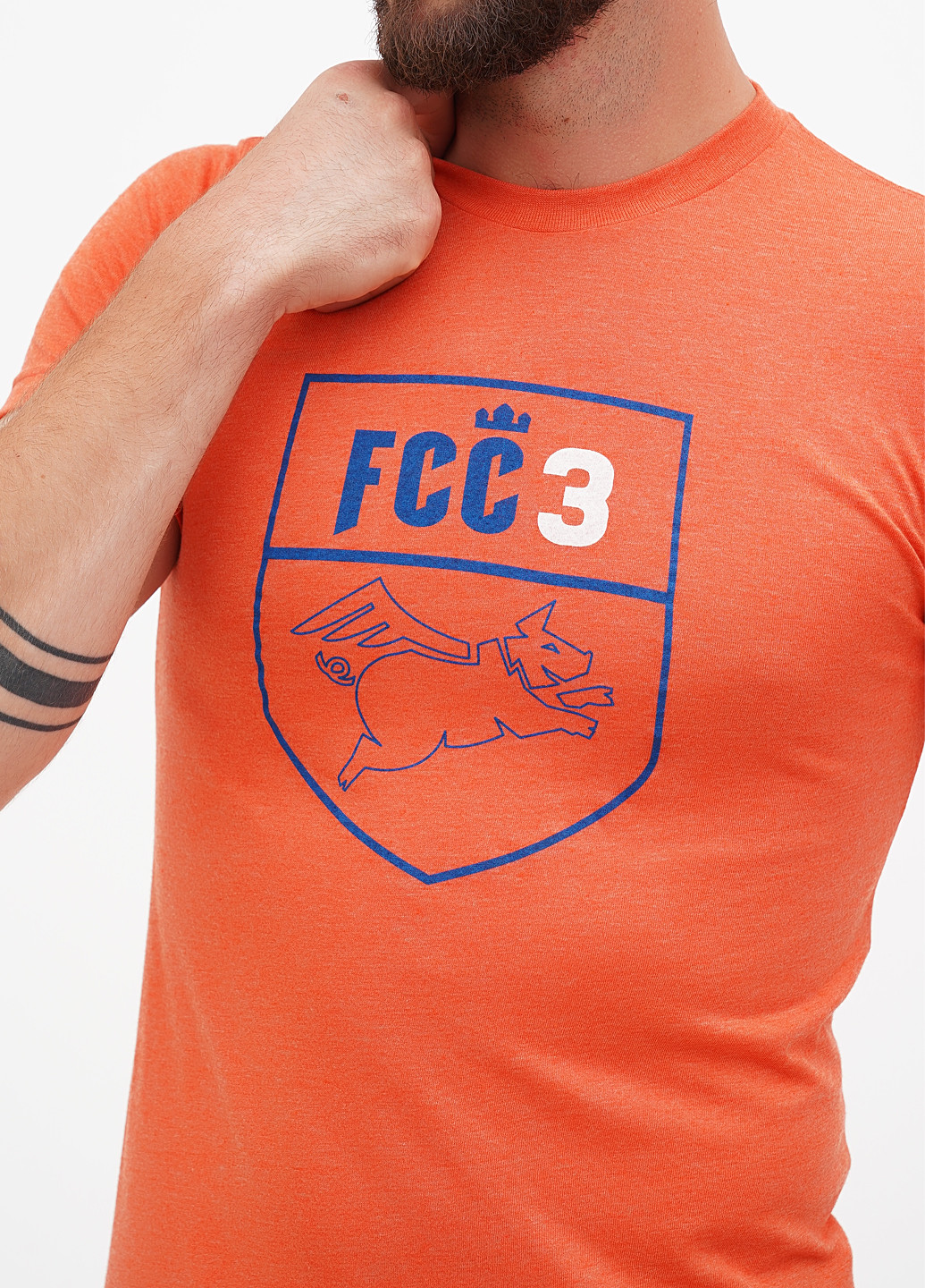 Помаранчева футболка Tultex