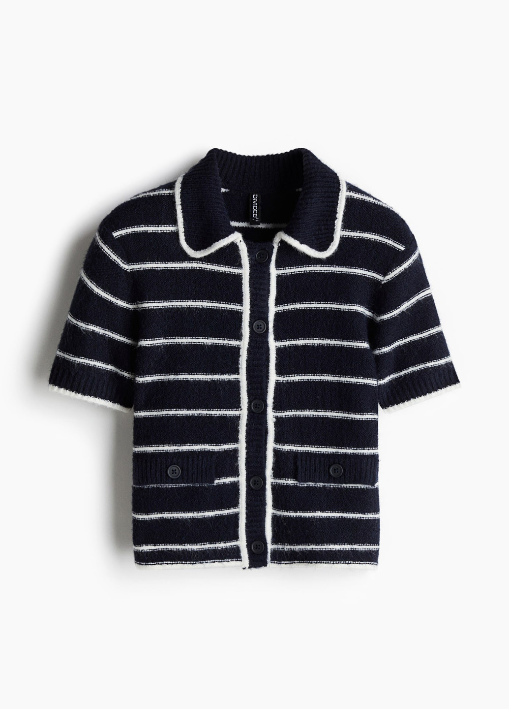 Темно-синий демисезонный кардиган H&M