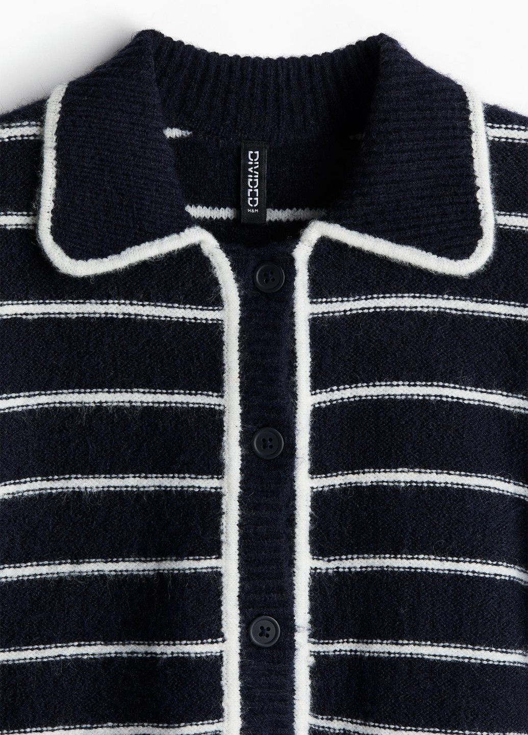 Темно-синий демисезонный кардиган H&M