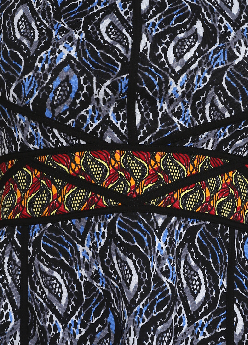 Летний женский сарафан mark by Francesca's с абстрактным узором
