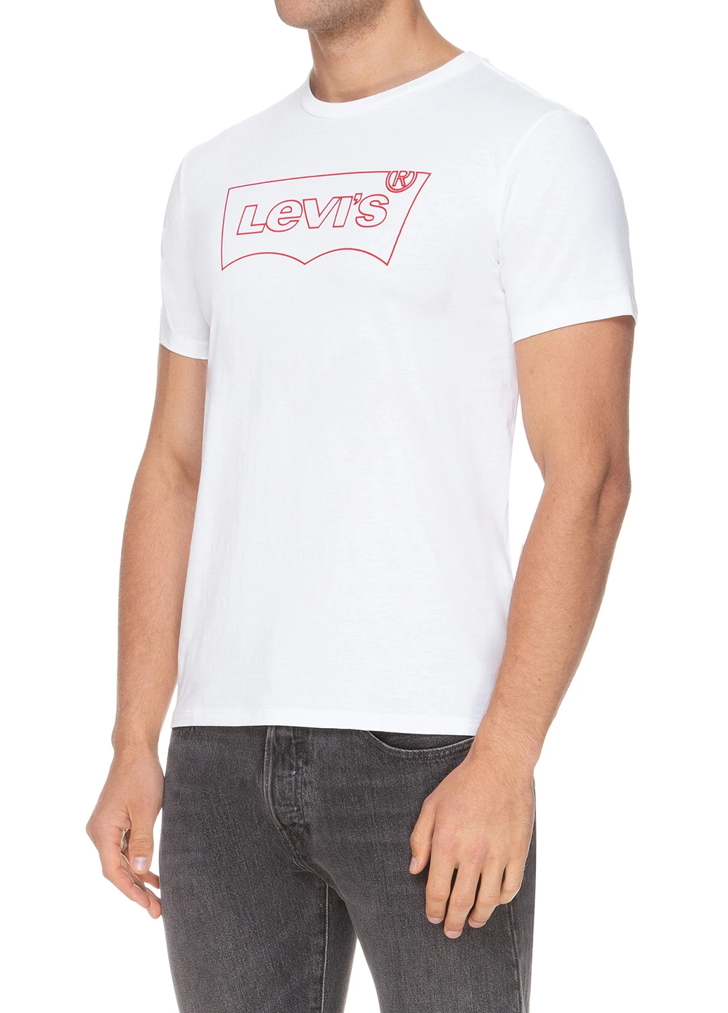 Белая футболка Levi's