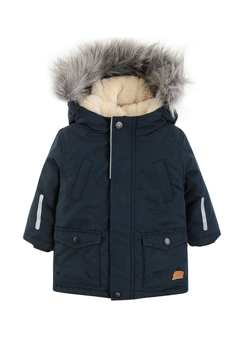 Темно-синяя зимняя куртка Cool Club