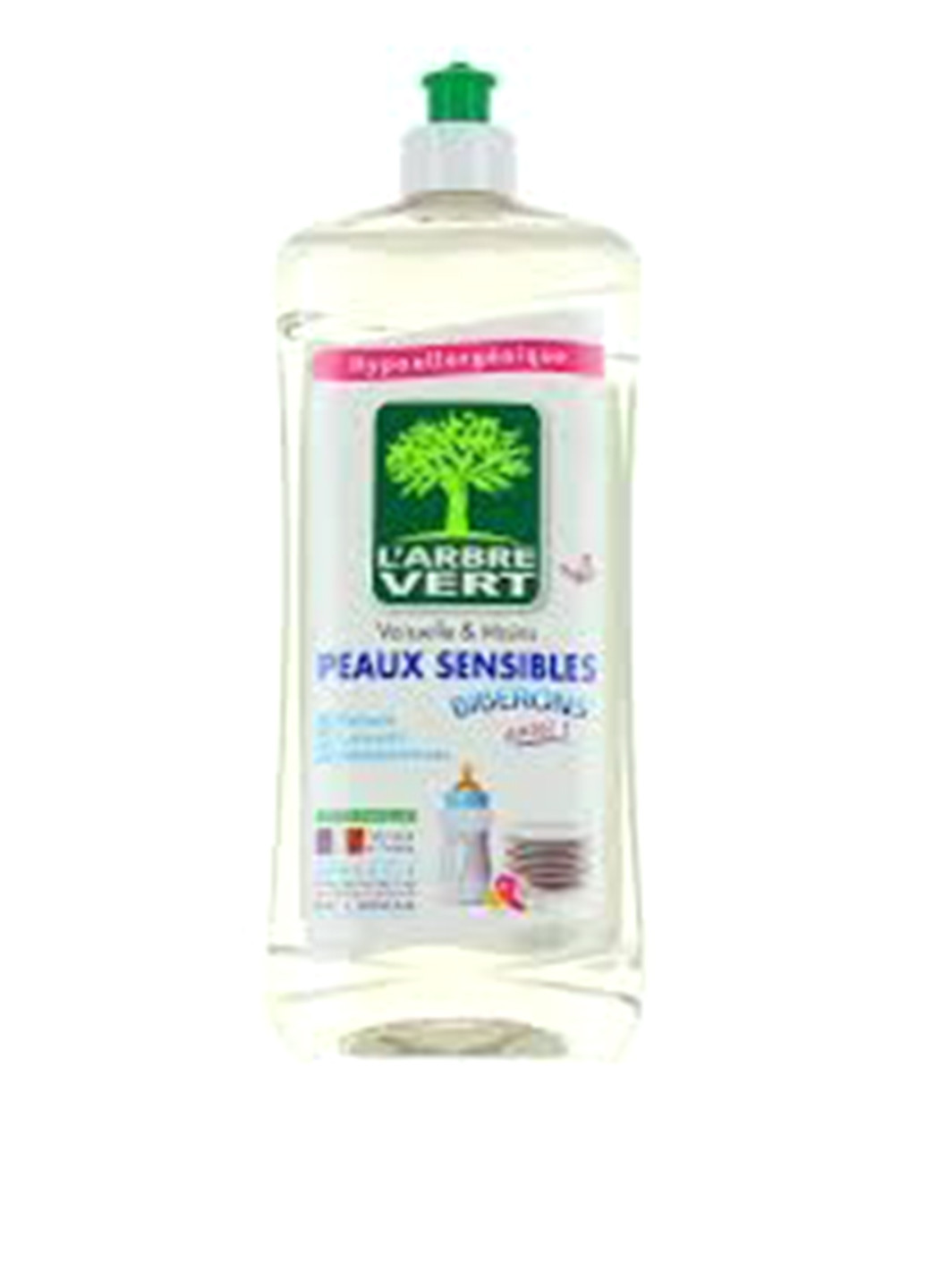 Жидкость для мытья посуды Чувствительная кожа, 750 мл L'arbre Vert (92234567)