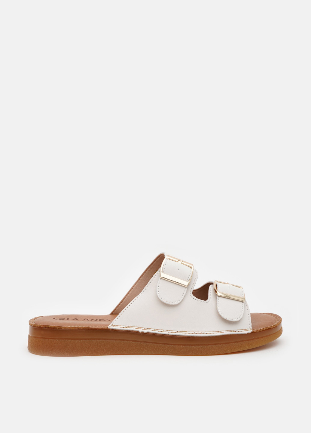 Молочные шлепанцы Lola Andy