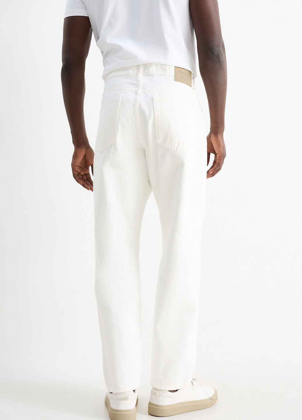 Молочные демисезонные прямые джинсы C&A