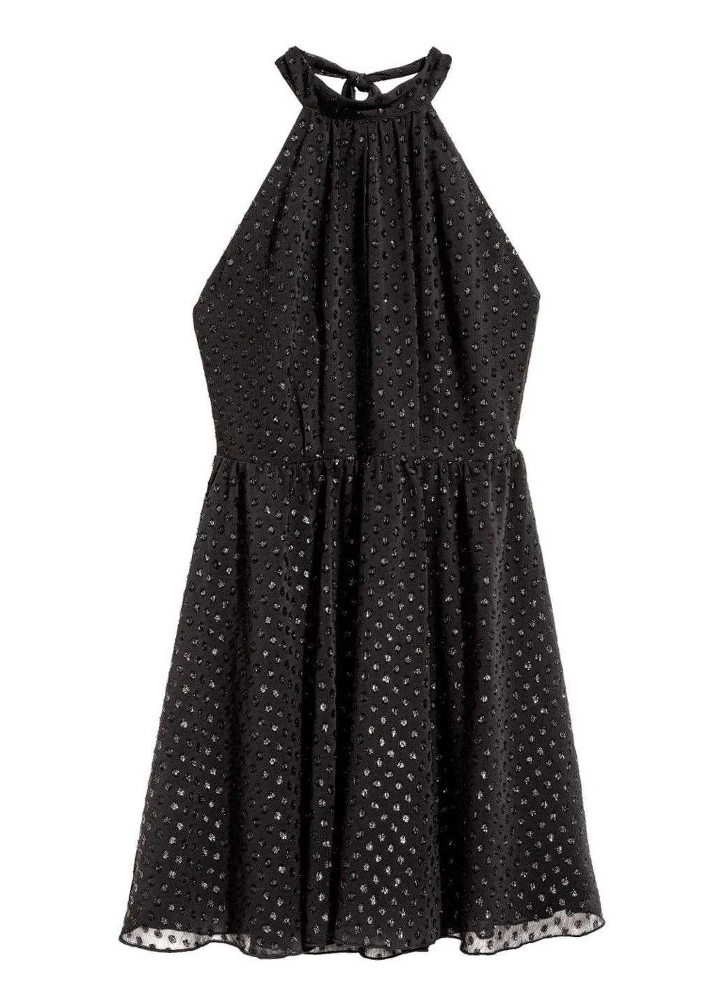Черное деловое платье H&M