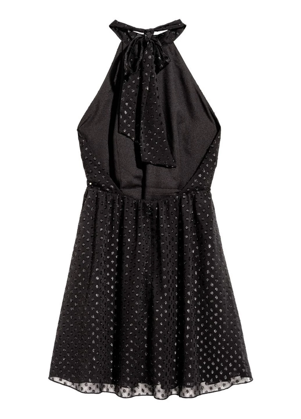 Черное деловое платье H&M