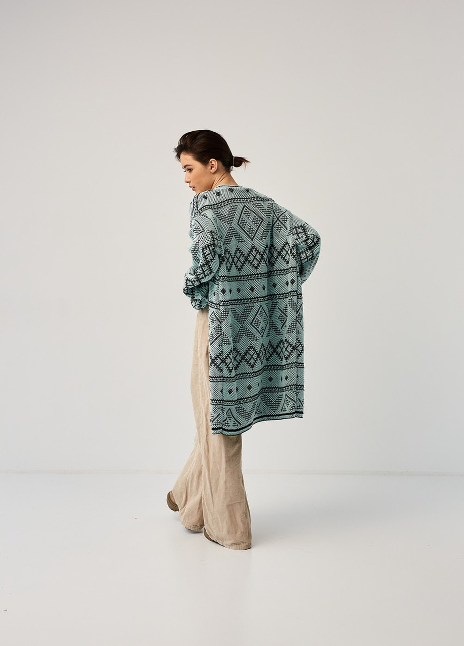 Легкий кардиган-oversize Рута (м'ятний) MEREZHKA (254774440)