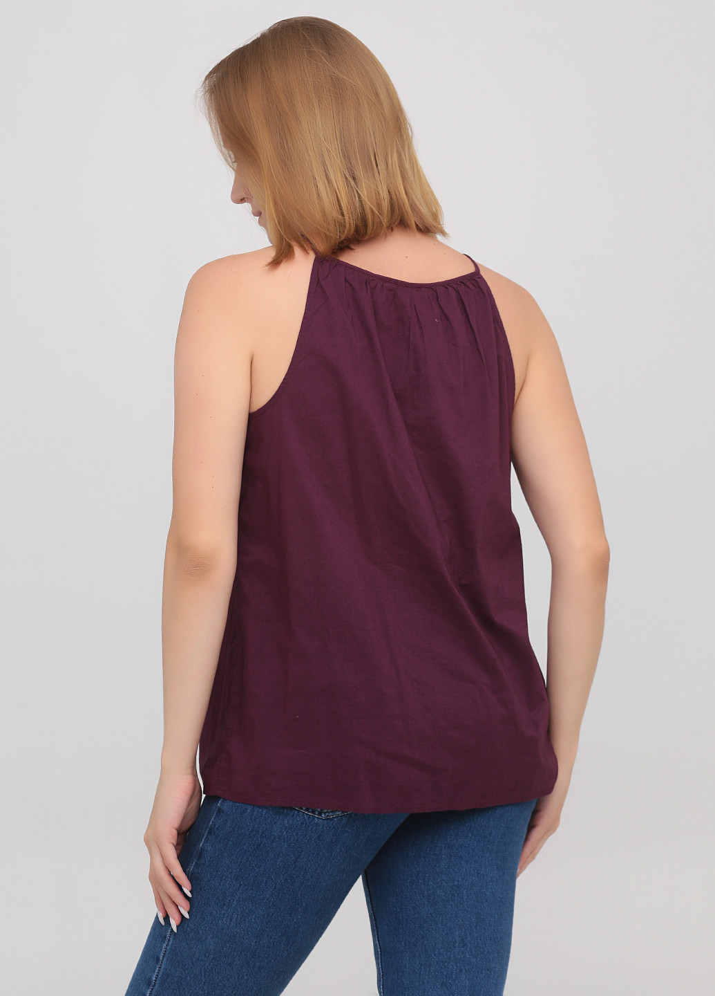 Темно-фіолетова блуза Promod