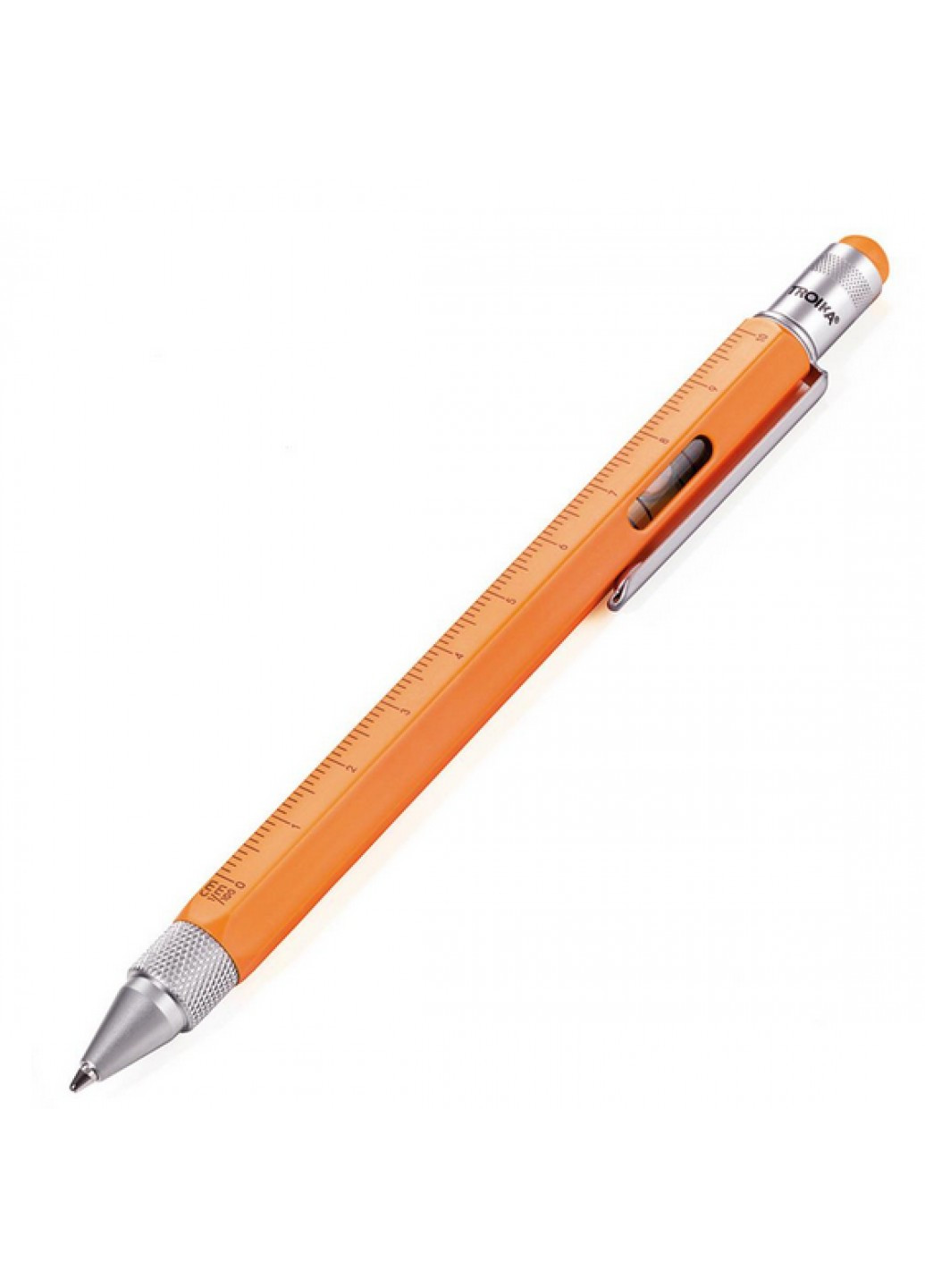 Ручка шариковая-стилус Construction; оранжевая Troika (210766795)