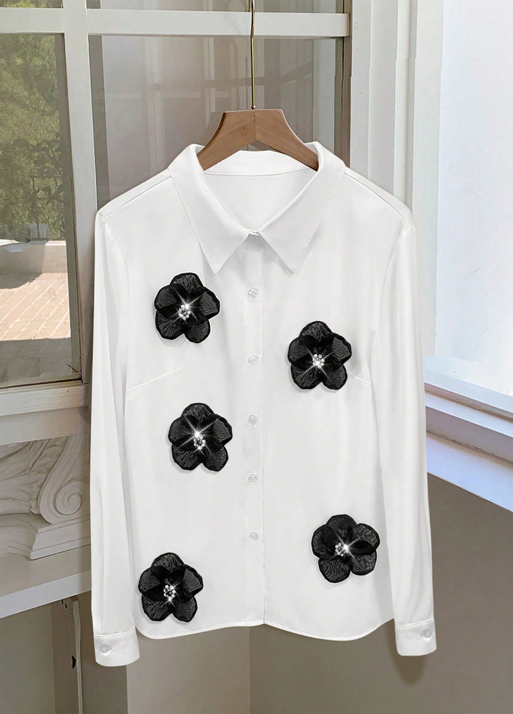 Белая блуза SHEIN