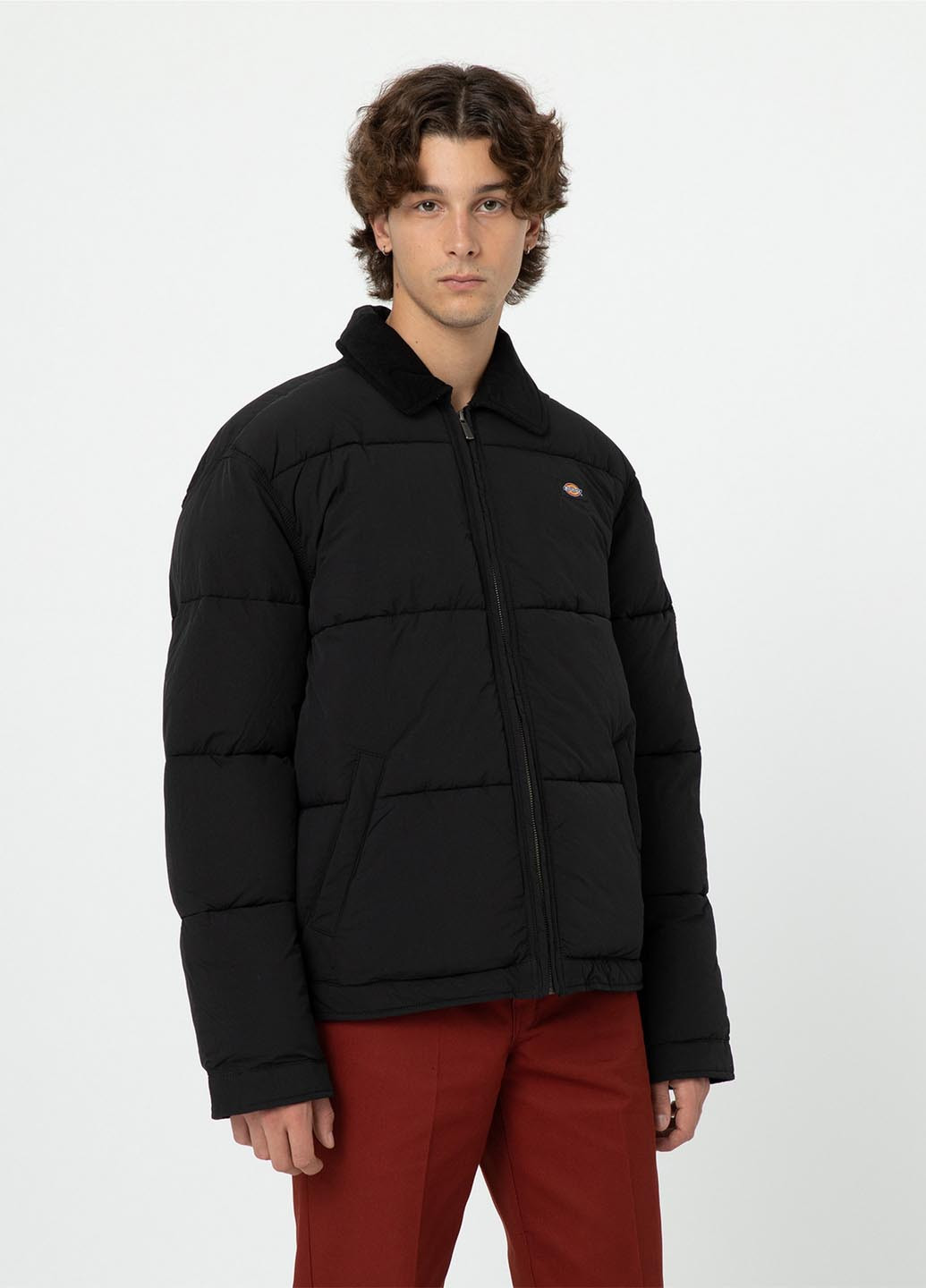 Чорна зимня куртка Dickies