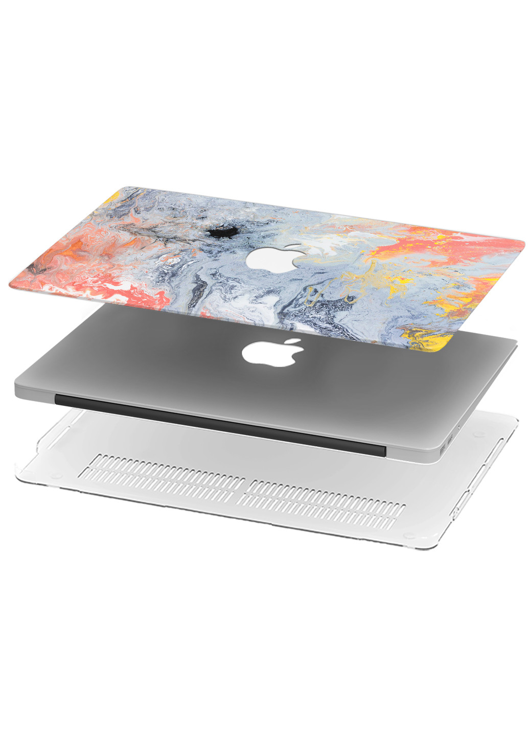 Чохол пластиковий для Apple MacBook Air 13 A1932 / A2179 / A2337 Акварель (Watercolor) (9656-1859) MobiPrint (218508624)