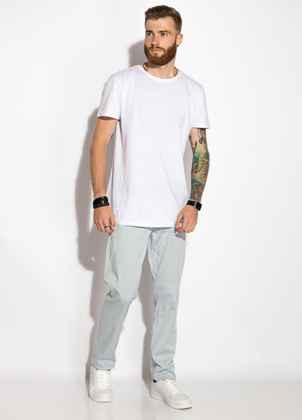 кэжуал демисезонные прямые брюки Time of Style