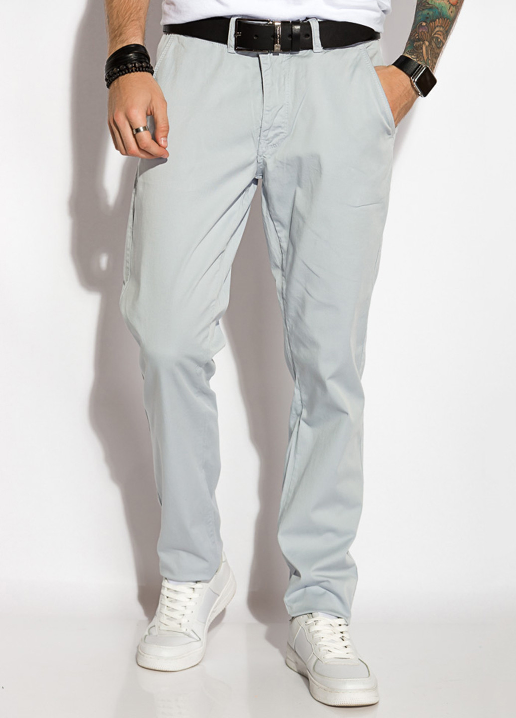 кэжуал демисезонные прямые брюки Time of Style