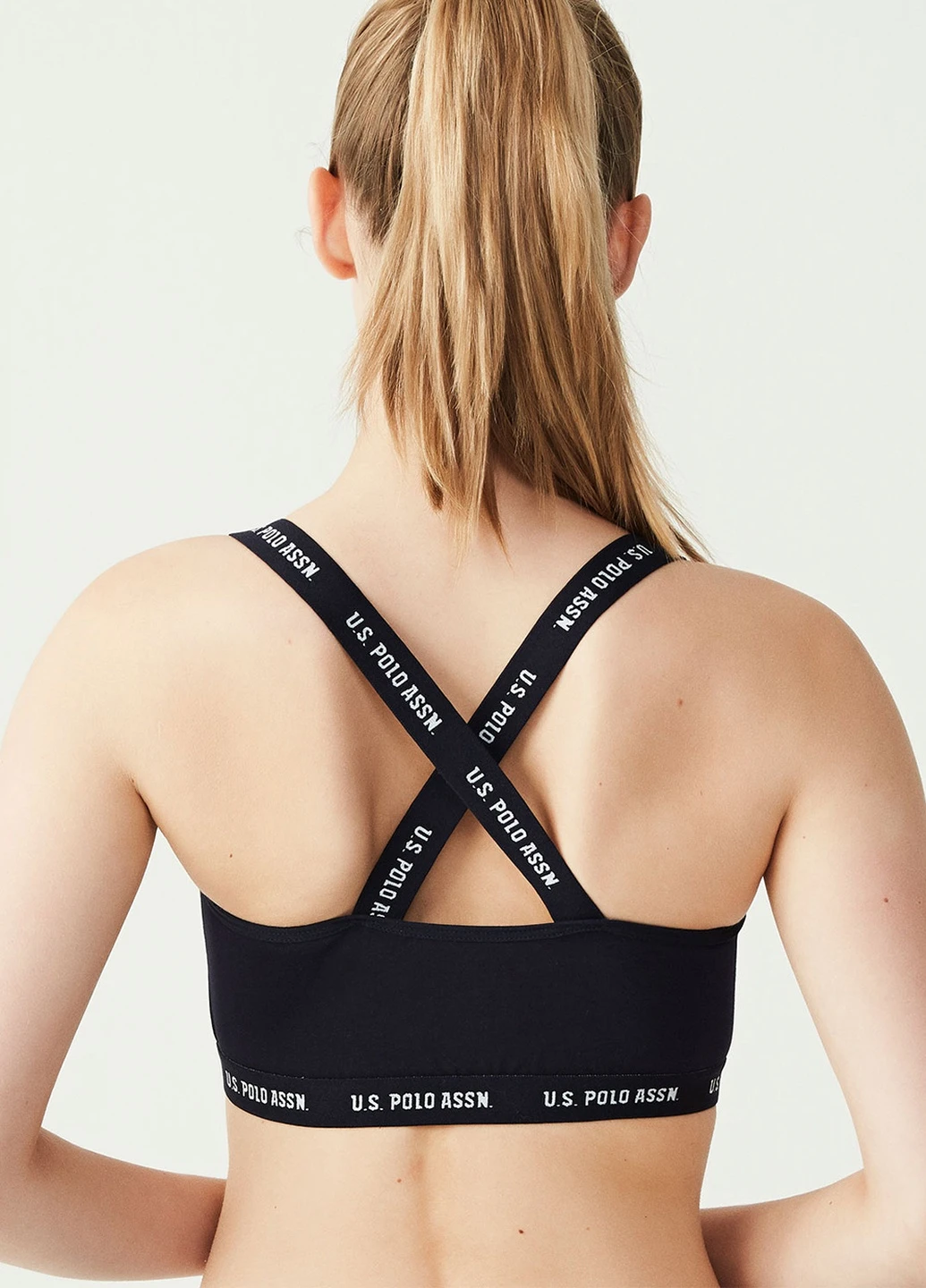 Синий топ U.S. Polo ASSN