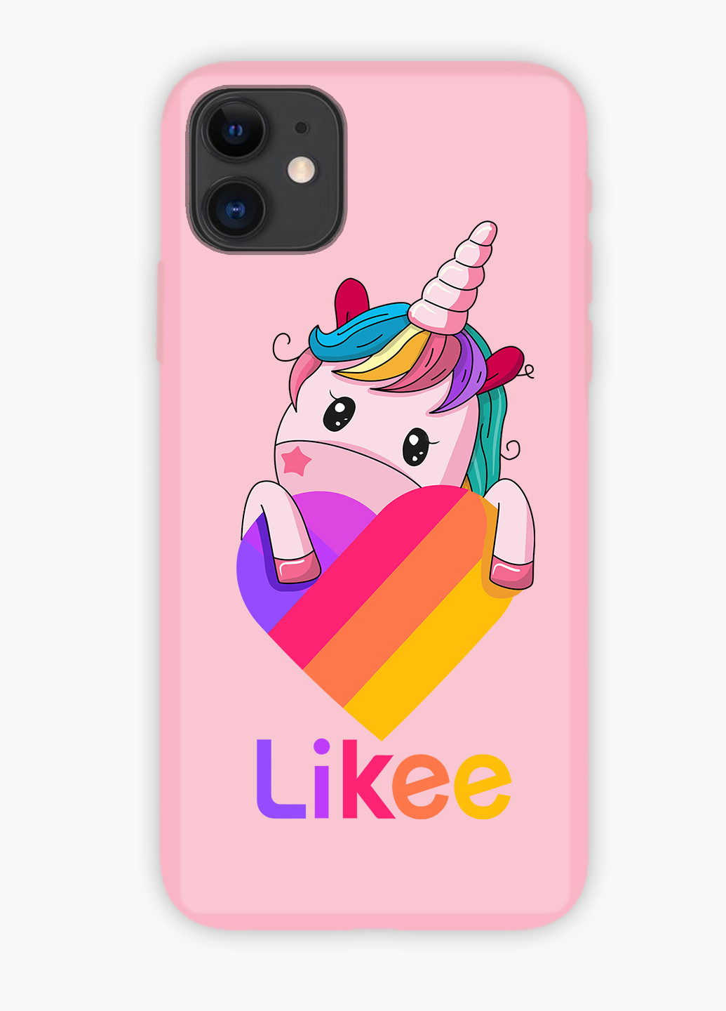 Чохол силіконовий Apple Iphone 7 plus Лайк Єдиноріг (Likee Unicorn) (17364-1597) MobiPrint (219517879)