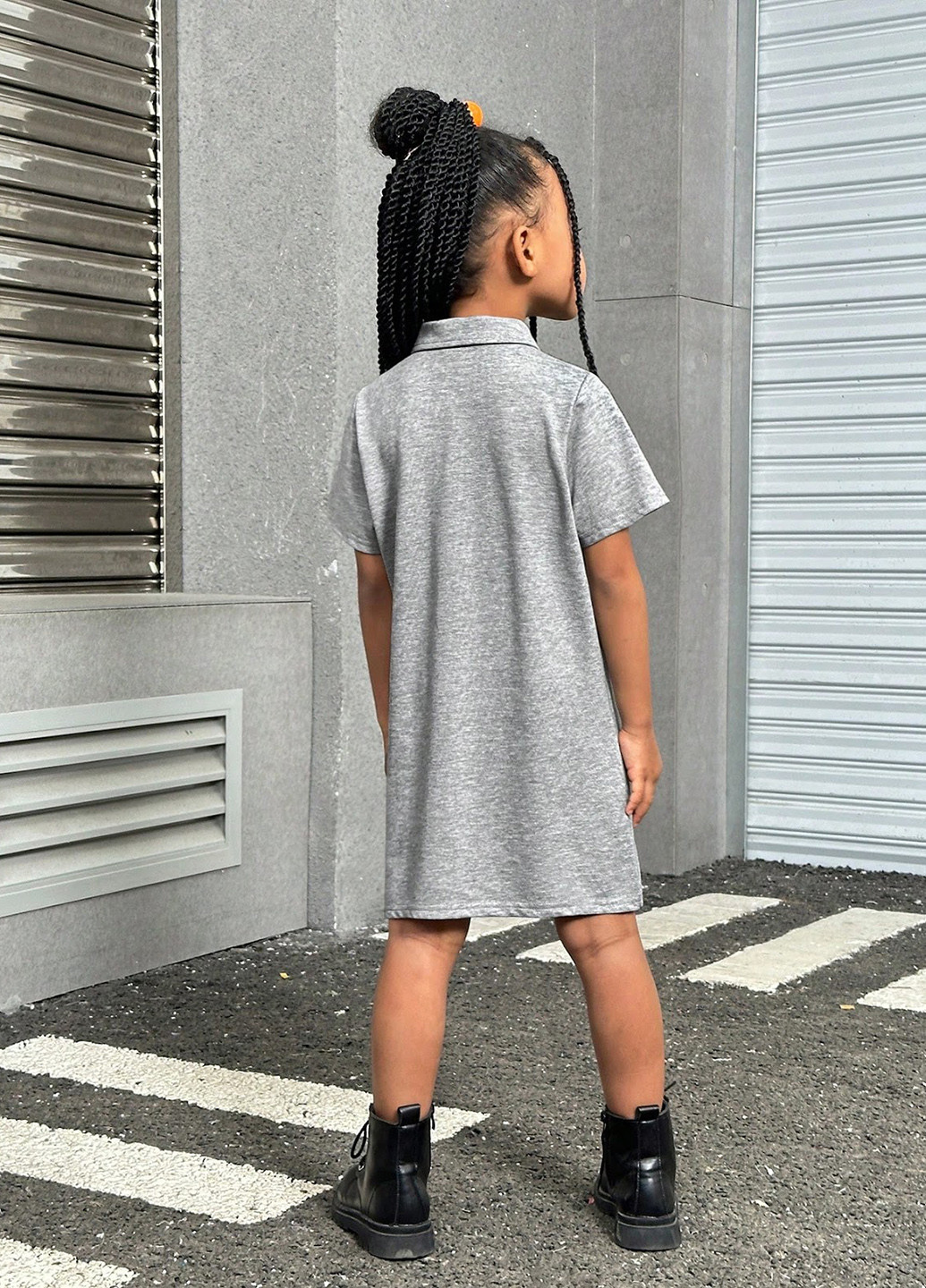 Сіра сукня SHEIN (327879722)