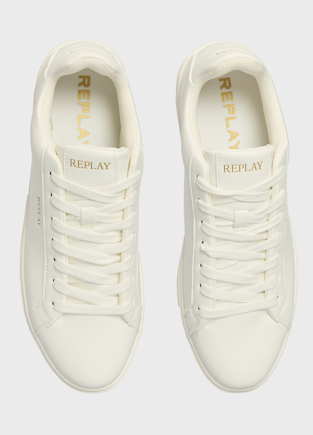 Белые кеды Replay