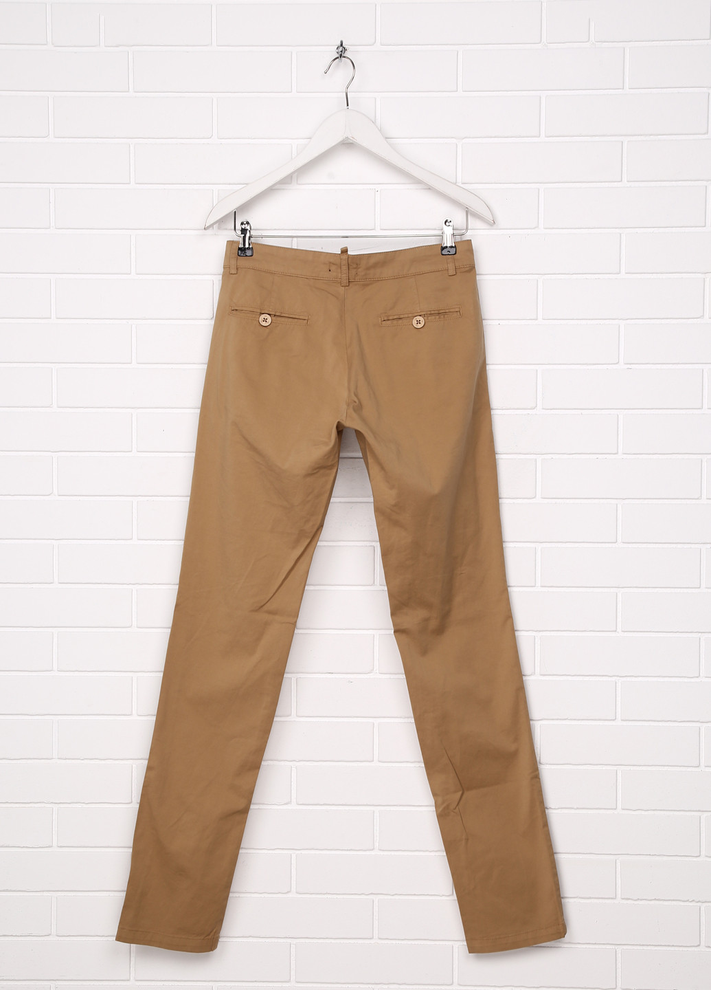 Светло-коричневые кэжуал демисезонные зауженные брюки LTB