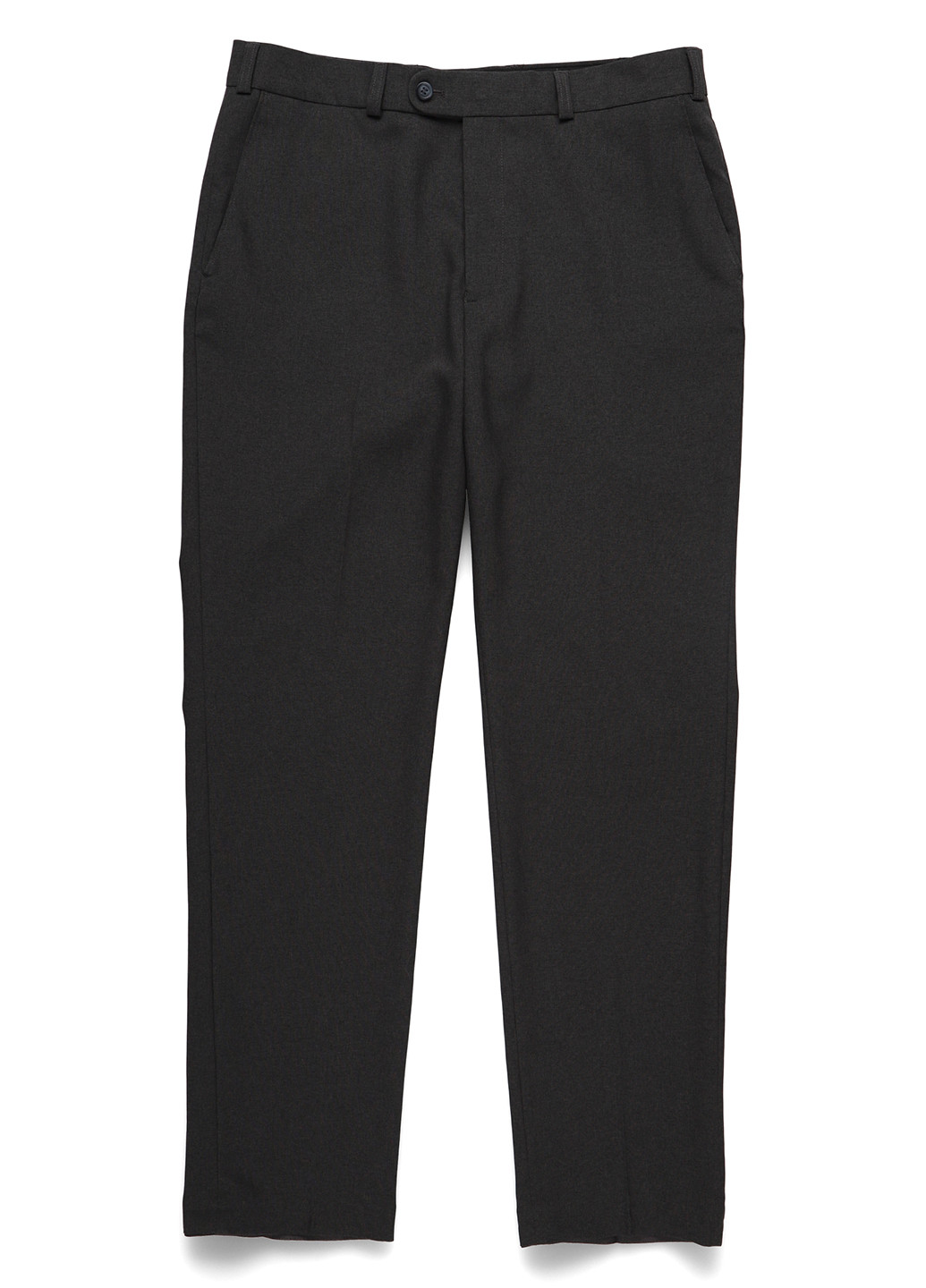 Темно-серые классические, кэжуал демисезонные прямые брюки C&A