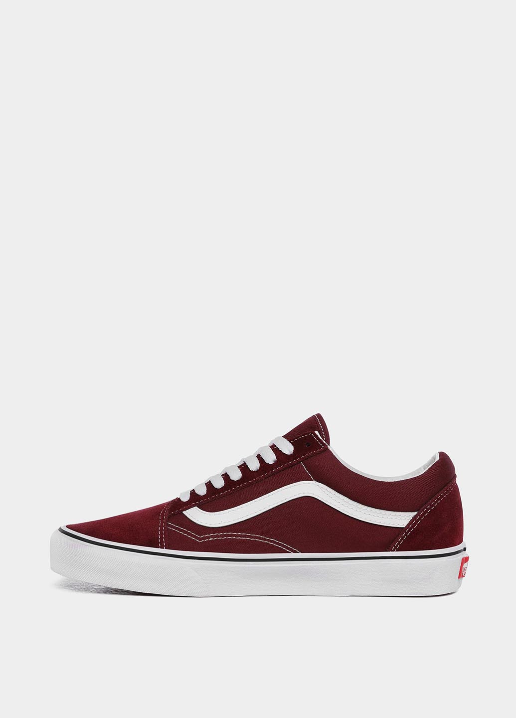Бордові кеди Vans