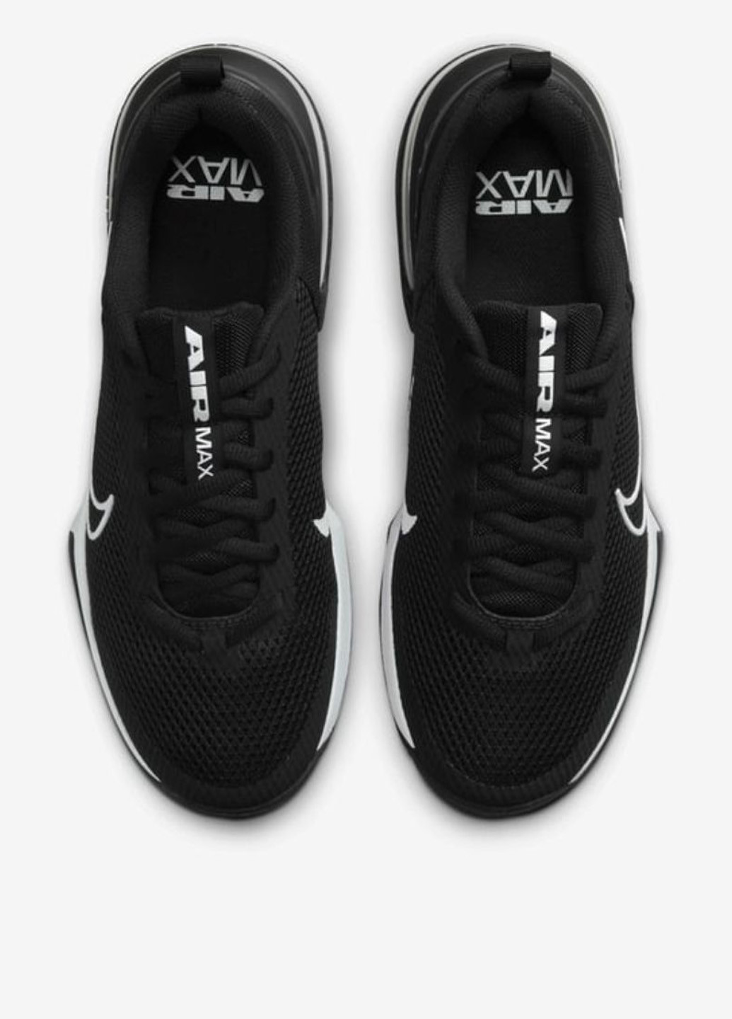 Черно-белые демисезонные кроссовки Nike M AIR MAX ALPHA TRAINER 6