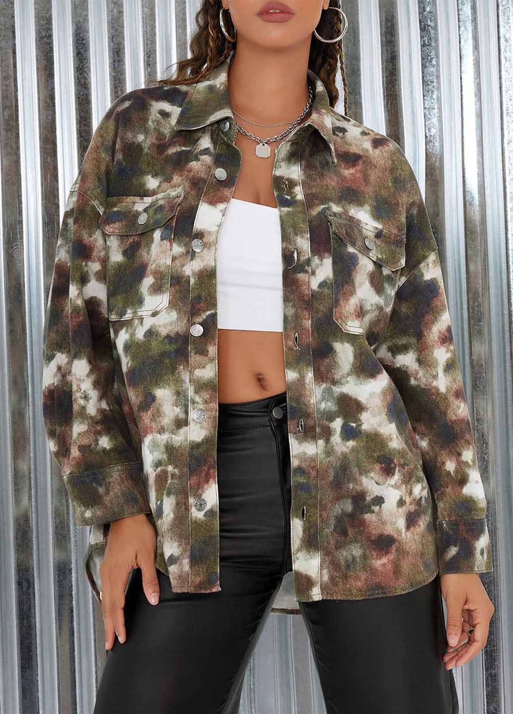 Куртка-рубашка SHEIN (367006202)