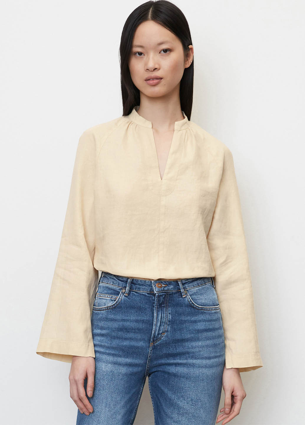 Светло-бежевая блуза Marc O'Polo