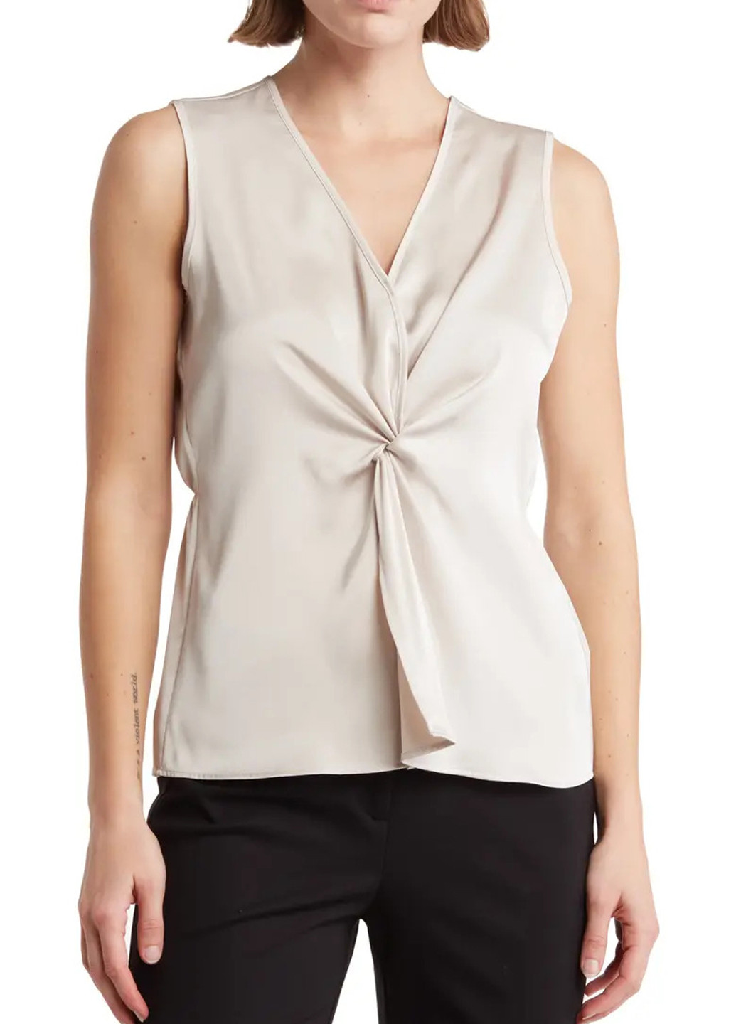 Бежевая блуза Calvin Klein