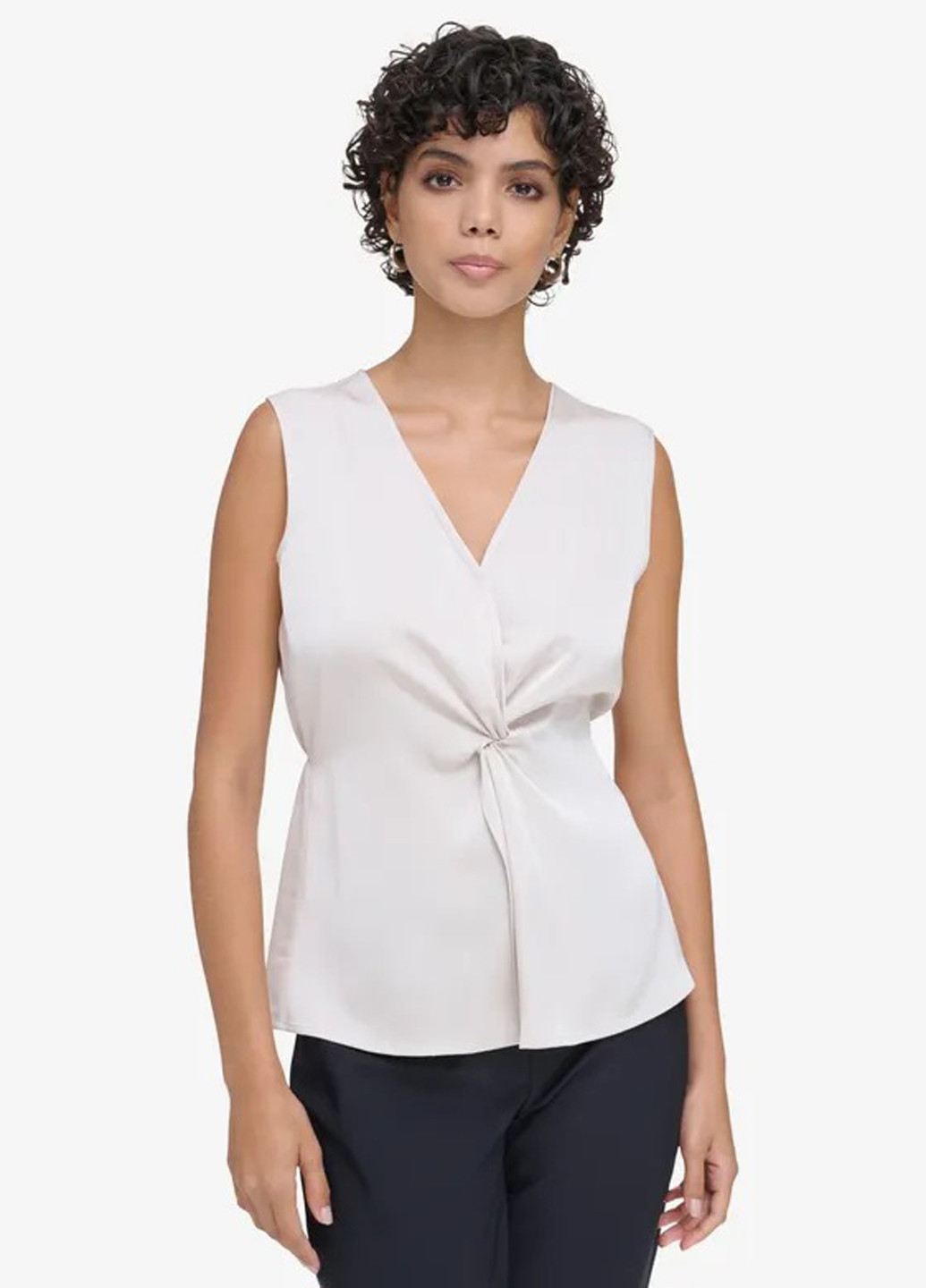 Бежевая блуза Calvin Klein