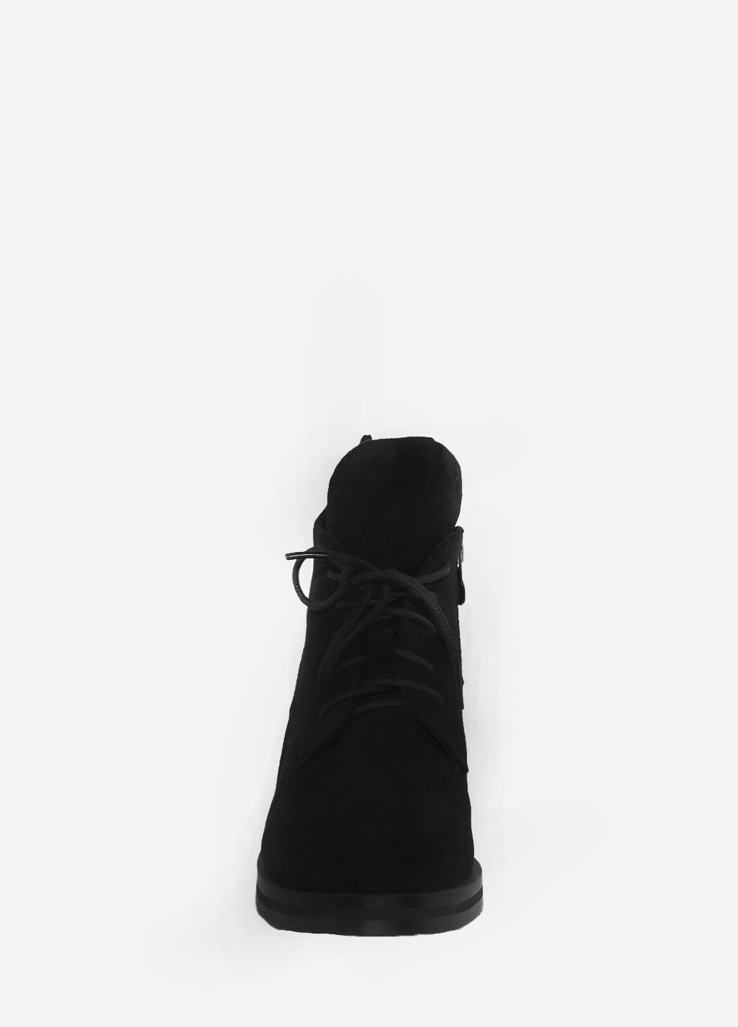 Осенние ботинки rr3867-h1711 black Rusi Moni из искусственной замши
