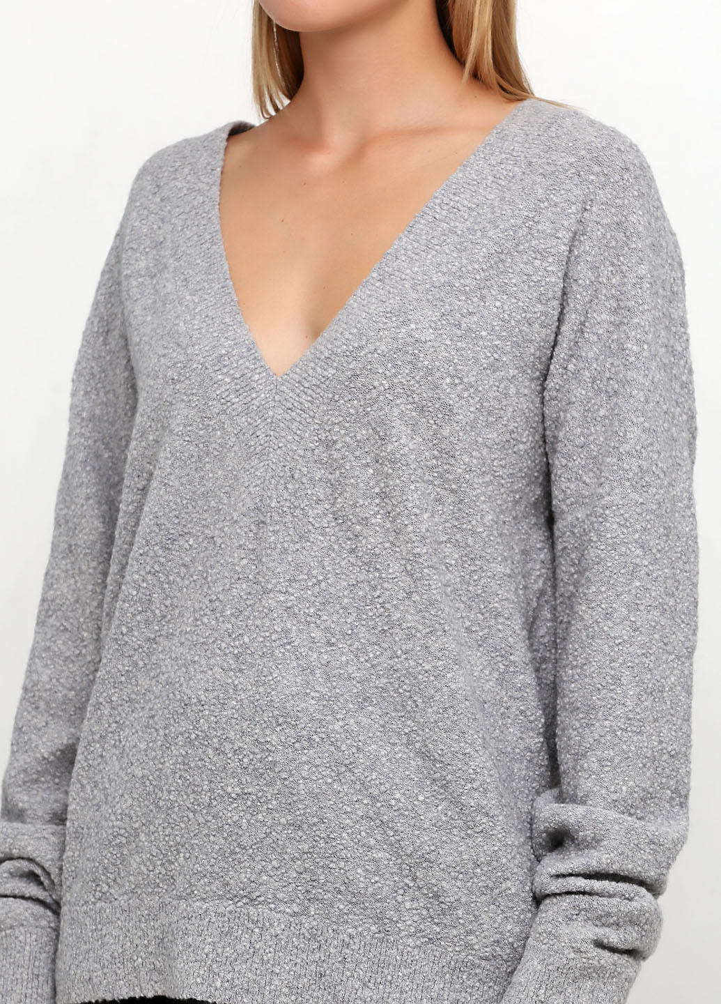 Сірий демісезонний пуловер пуловер Cos