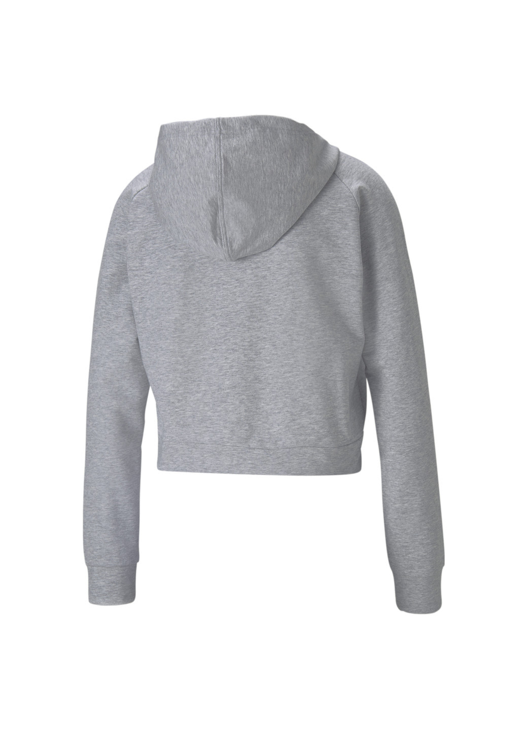 Сіра спортивна толстовка rtg full-zip women's hoodie Puma однотонна