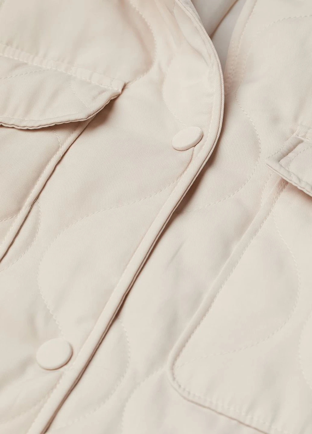 Светло-бежевая демисезонная куртка H&M