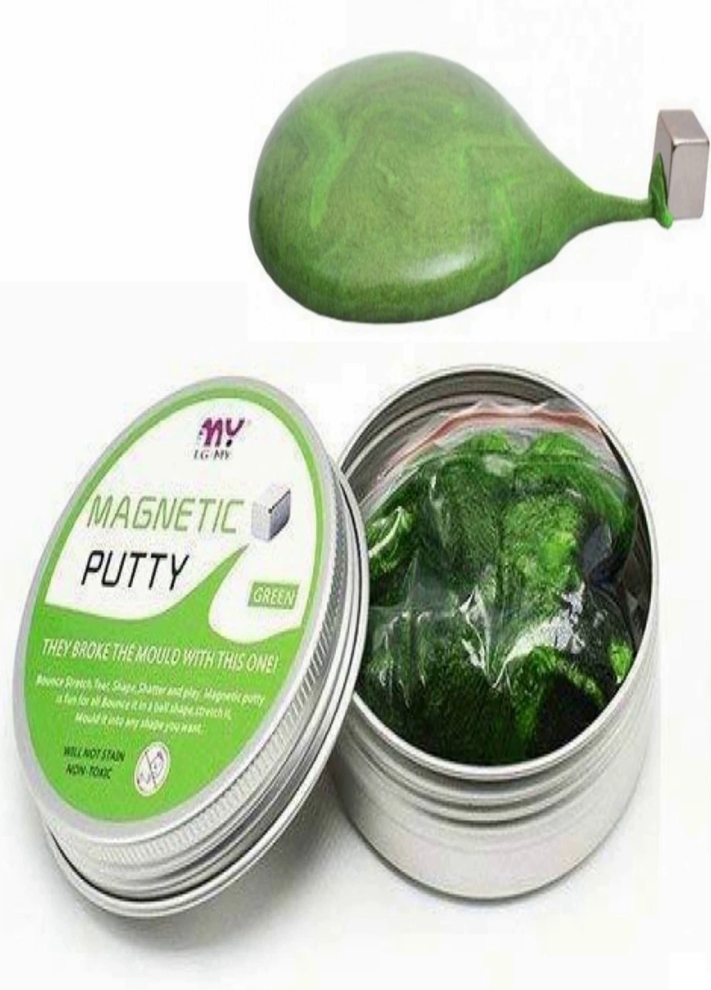 Магнитный умный пластилин зелёный Magnetic Putty Green (21003265) Francesco Marconi (215796210)
