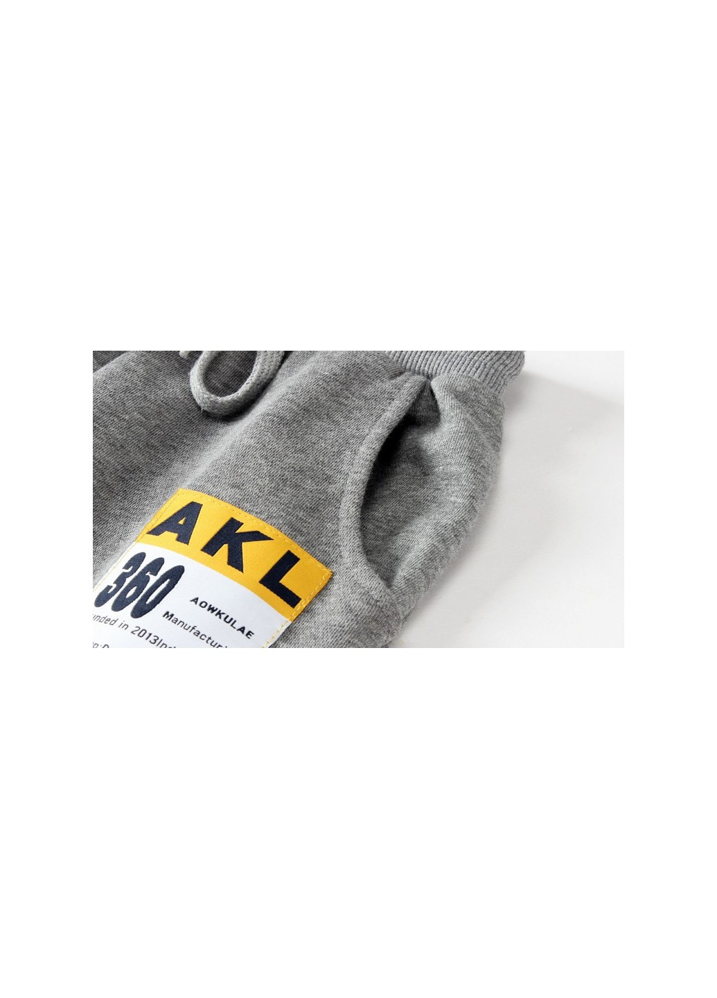 Серые спортивные демисезонные брюки AKL