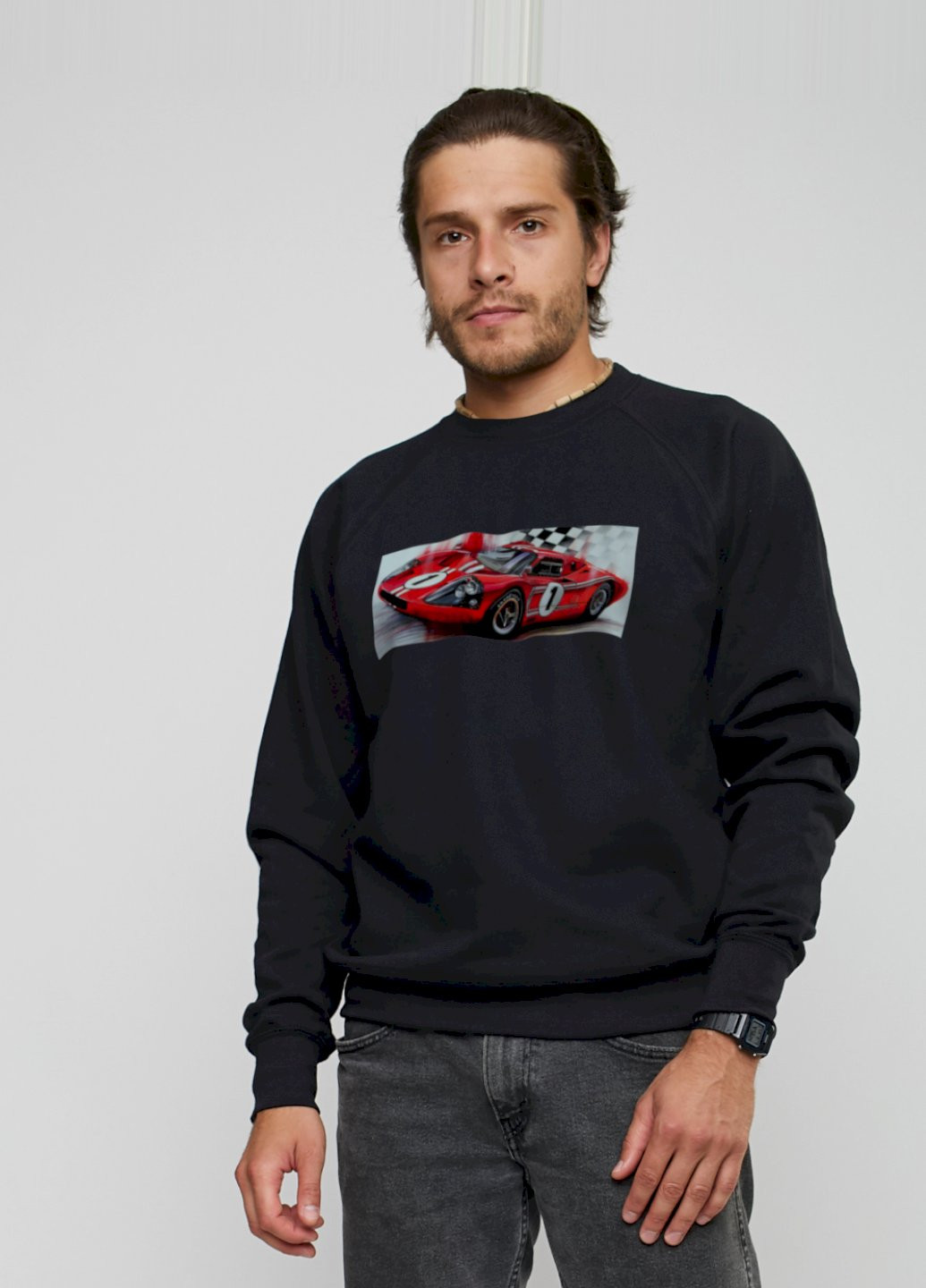 Черный свитшот мужской YAPPI (198688920)