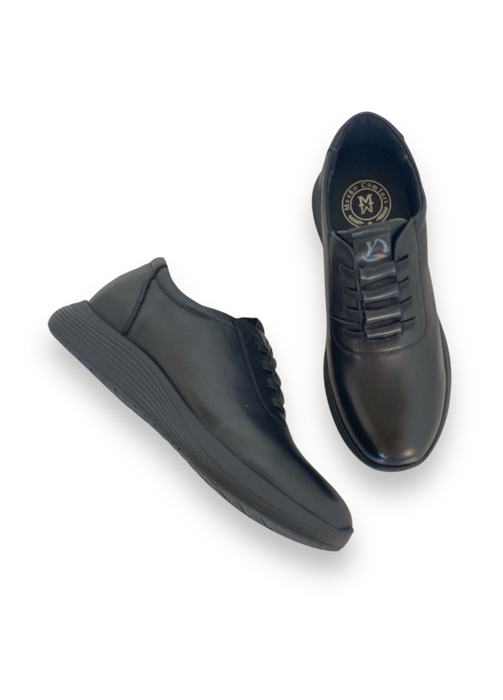 Meego Туфли черный з натуральная кожа, румыния — демисезон (303483064)