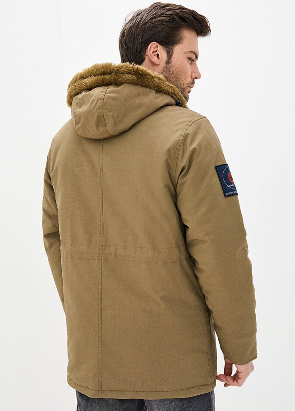 Оливковая (хаки) зимняя куртка Airboss